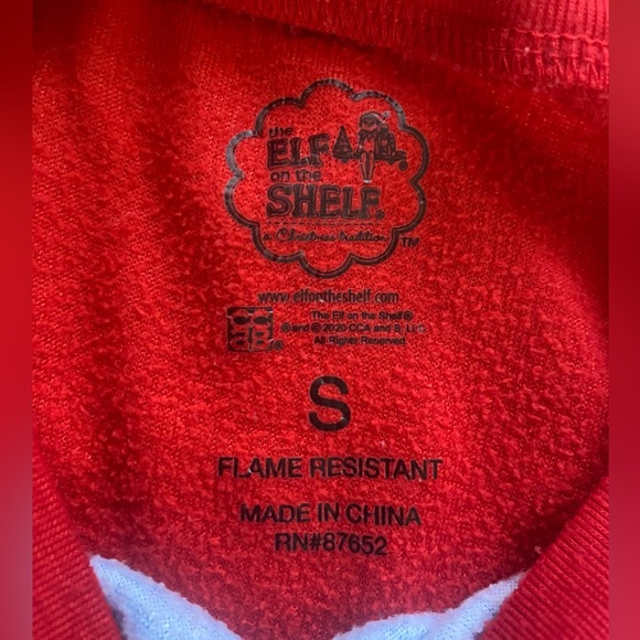 Elf On The Shelf 2 Piece Christmas Pajama Set Size Kids Small | Boys Pajamas - Picture 13 of 15